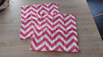 2 housses de coussin