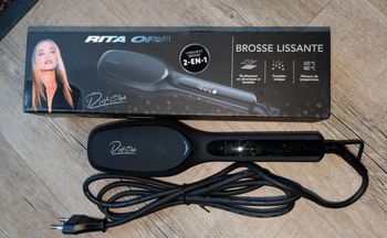 Brosse lissante 2 en 1 lisseur & brosse neuve