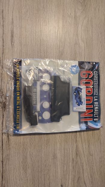 Fascicule complet scellé numéro 50 n°50 Renault R8 Gordini 1/8 1/8ème Eaglemoss Collections #D61