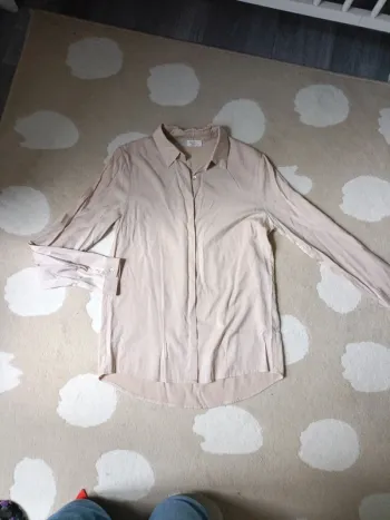 Chemise beige
