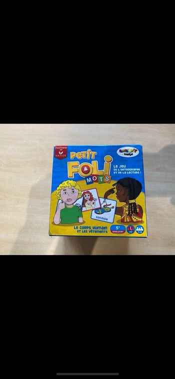 Jeu petit foli mots