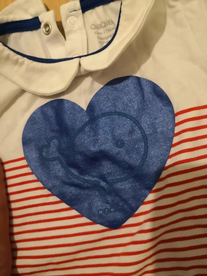 T-shirt manches longues Obaibi - photo numéro 3