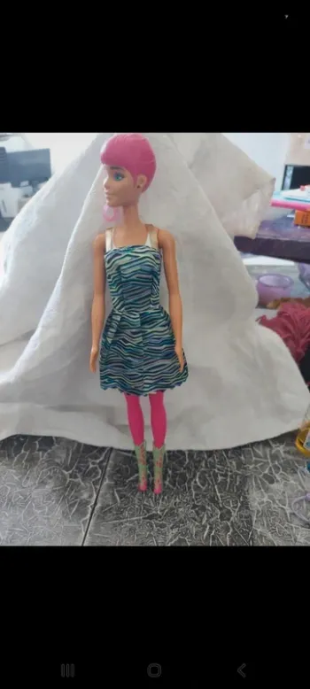 Robe courte poupée Barbie