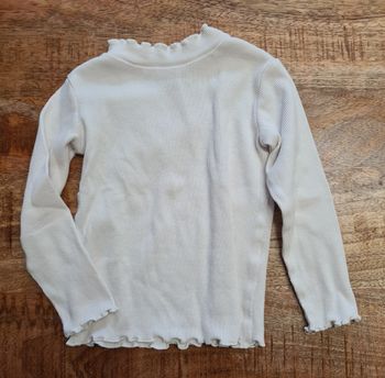 Blouse blanche TAO 86cm 18 24mois