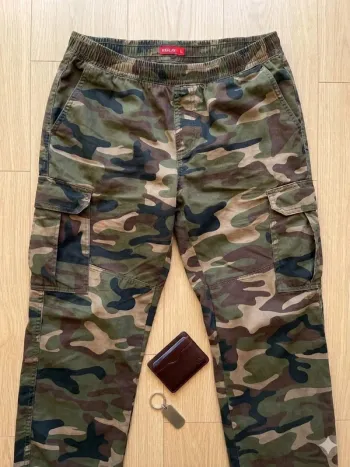 Pantalon Cargo Camouflage Jogger