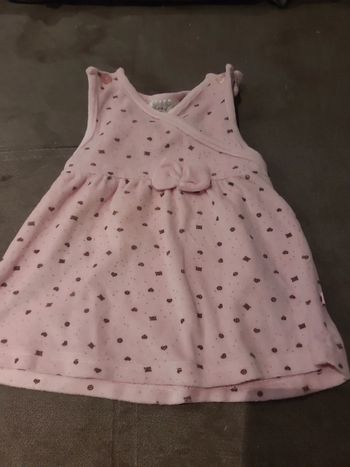 Robe matière pyjama