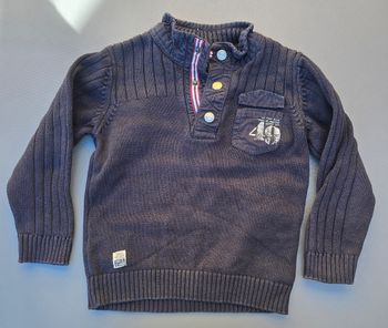 Pull camionneur 5 ans garçon Terre de Marins 