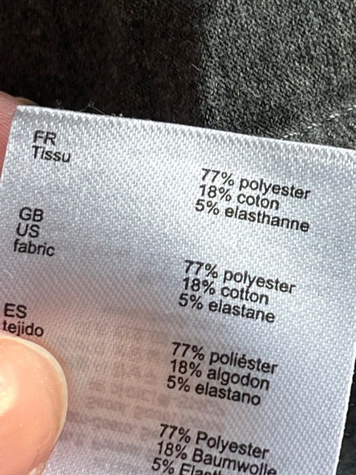 Blouse grise étoiles noires Maje S - photo numéro 8