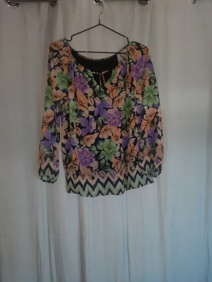 Blouse fleuri