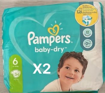 Pampers taille 6