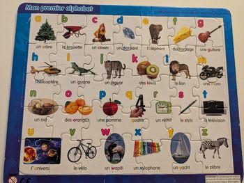 Puzzle Mon premier Alphabet