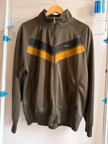 Veste d'échauffement Nike Cool Retro Colors Iguana (kaki/olive)