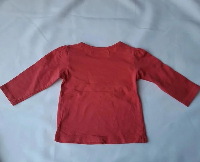 Lot de 2 tee shirt manches longues taille 12mois - photo numéro 3