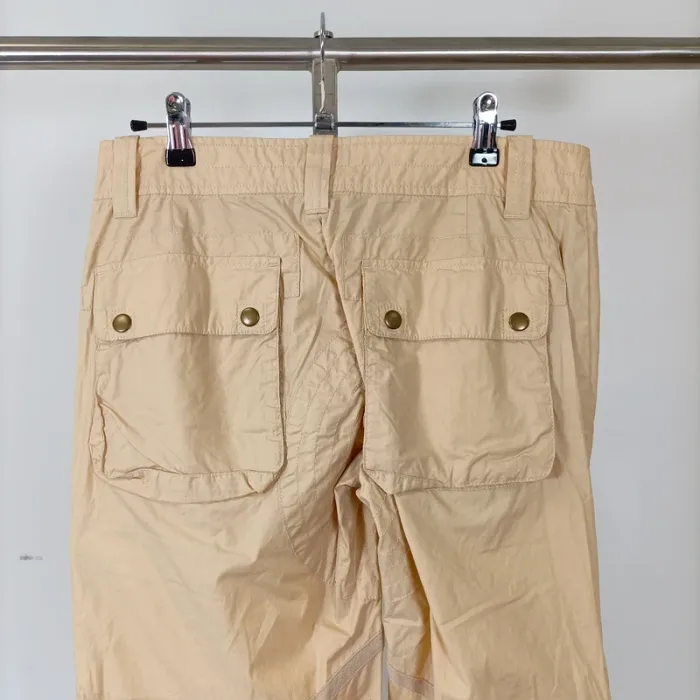 Pantalon cargo beige Ralph Lauren 100% coton - Taille 6 - Style utilitaire avec poches A593 - photo numéro 11