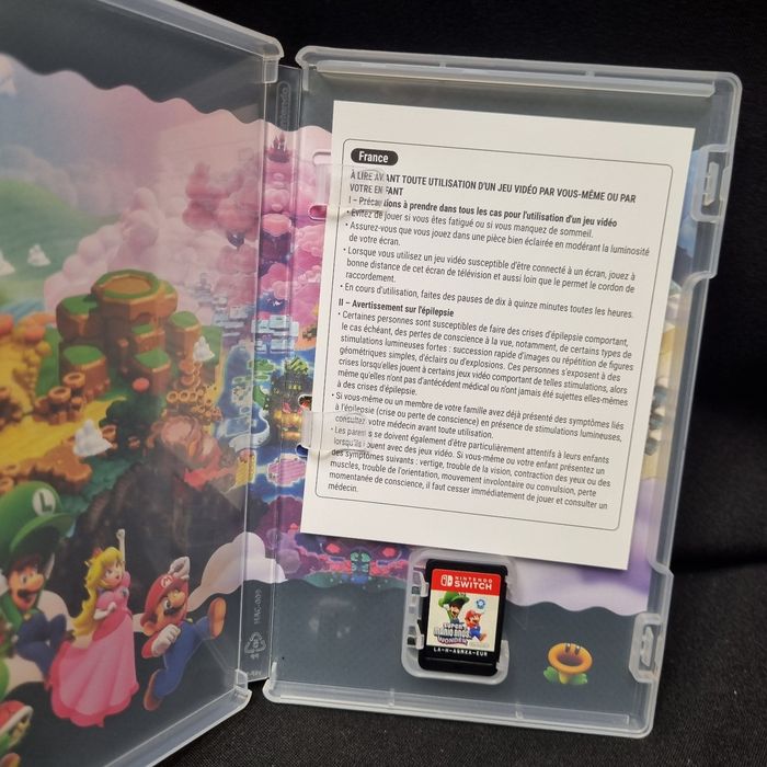 Super Mario Bros Wonder Switch Comme Neuf - photo numéro 2