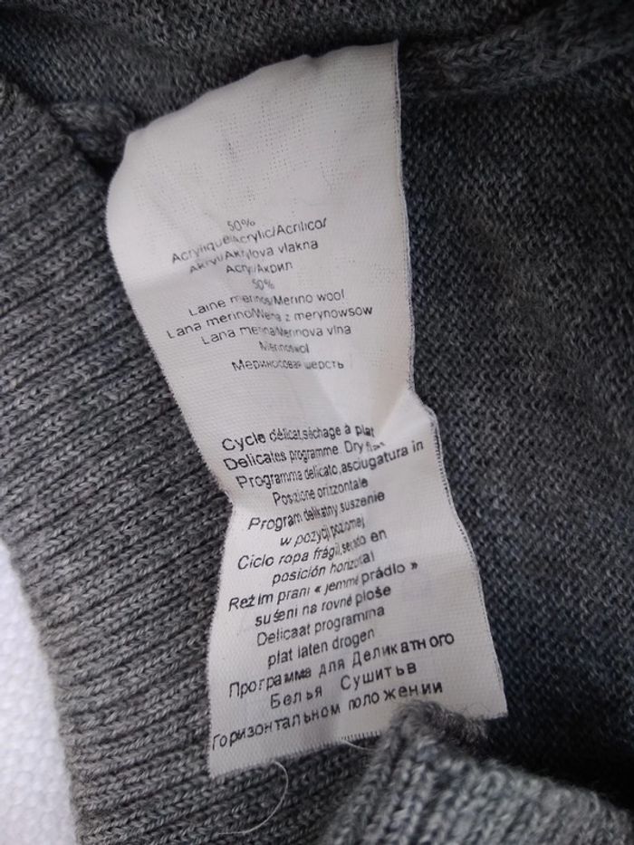 Pull sans manche gris - photo numéro 6