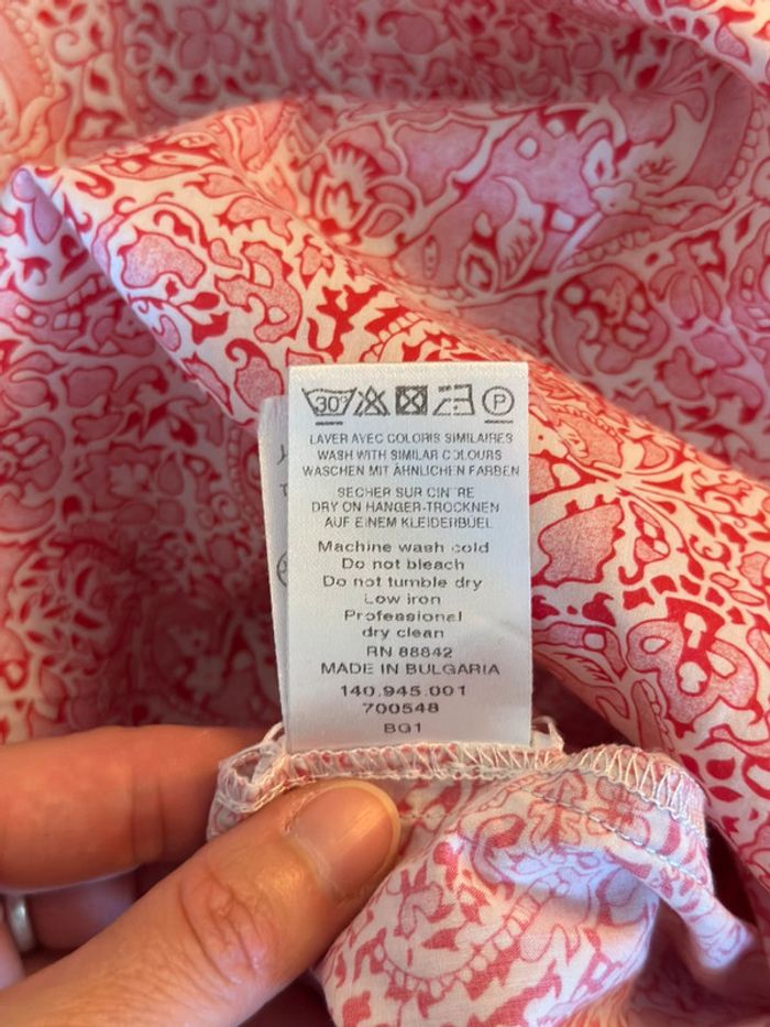 Blouse imprimé cachemire Cyrillus – Taille 40 - photo numéro 13