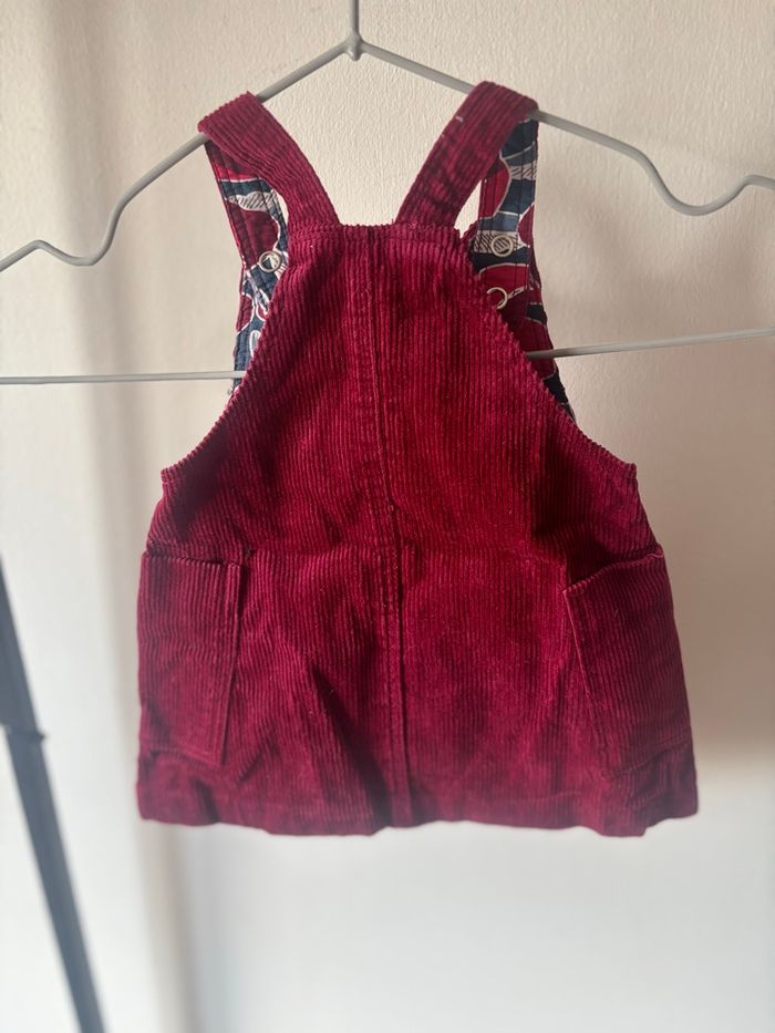 Robe bordeaux 3 mois - photo numéro 2