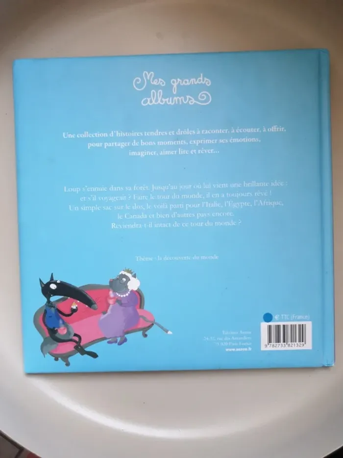 Le loup qui voulait faire le tour du monde - Auzou - photo numéro 2