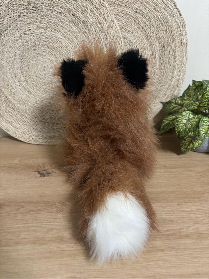 Neuf doudou renard marron blanc noir soft Friends - photo numéro 4