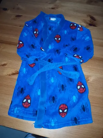Robe de chambre spiderman