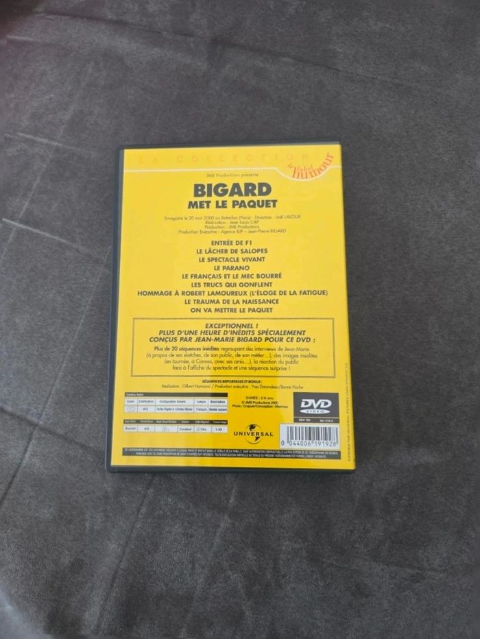 DVD "Bigard met le paquet" - photo numéro 2