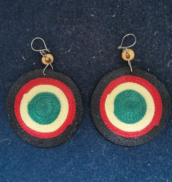 Boucles d'oreilles rondes originales