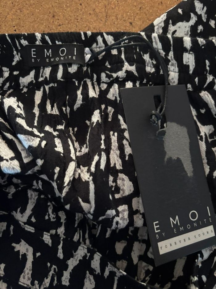 Short noir et blanc Emoi - photo numéro 5