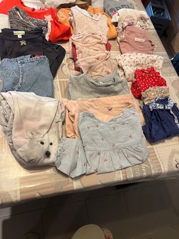 Lot vêtements fille 