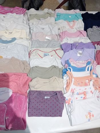 Linge fille 3 mois