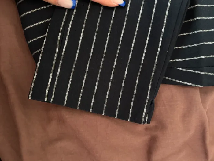 pantalon habillé à rayure - photo numéro 2