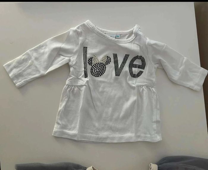 Joli ensemble Disney Minnie 3 mois en parfait état - photo numéro 3