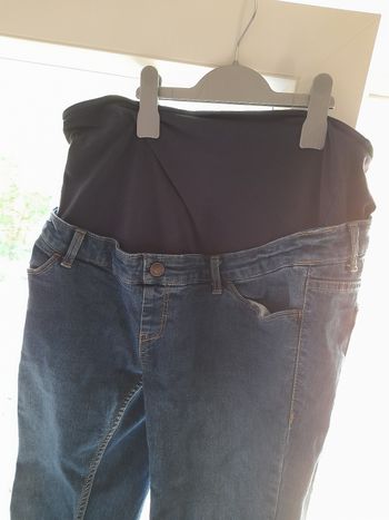 Jeans de grossesse femme bleu