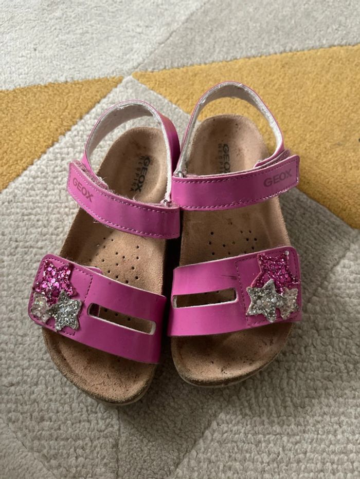 Geox sandale rose étoile