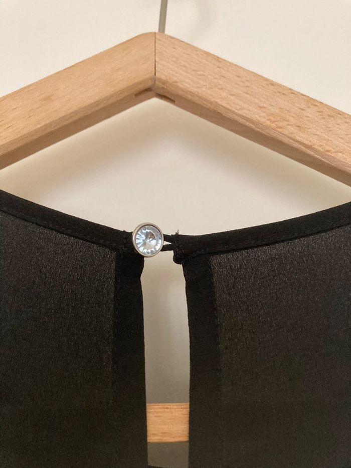 Robe à motif pois et dentelle Zein Taille S - photo numéro 4