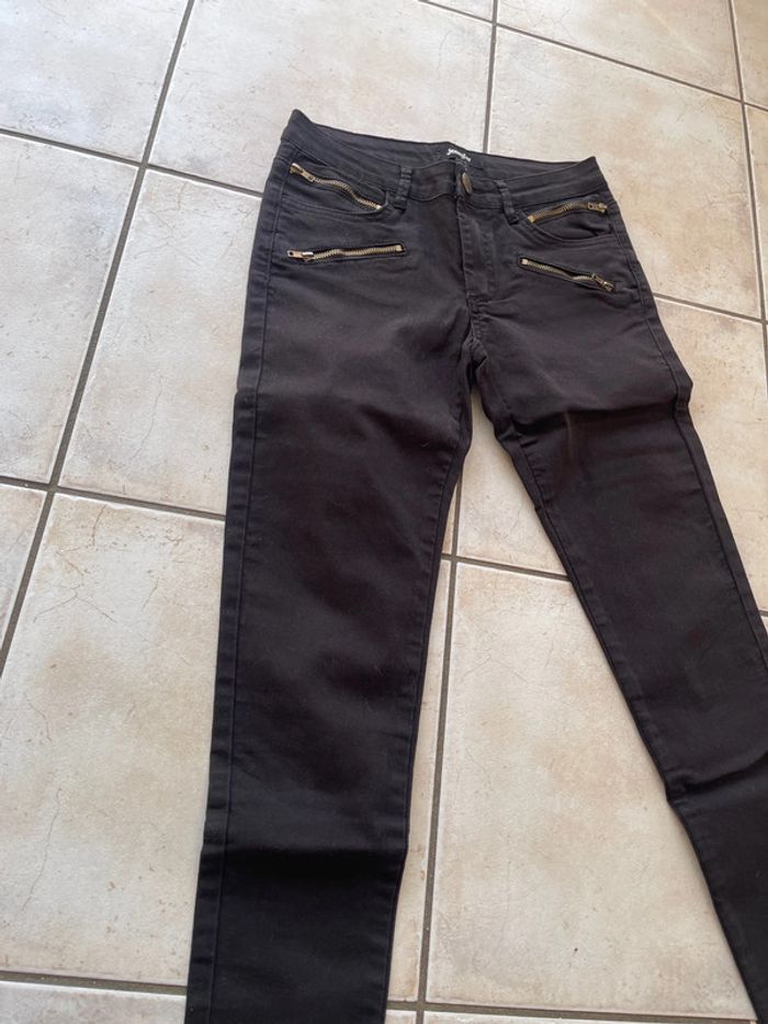 Pantalon skinny noir - photo numéro 2