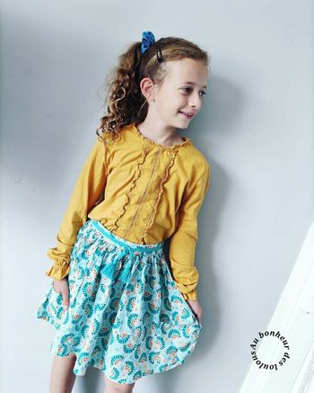 10 ans ensemble Teeshirt et jupe