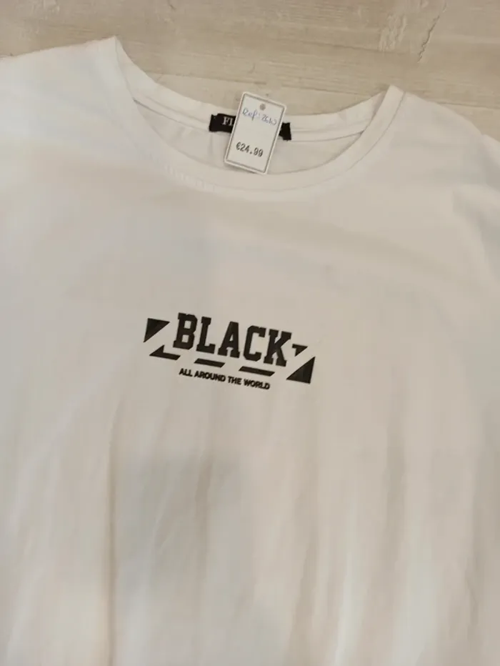 Tee shirt blanc homme xl - photo numéro 2