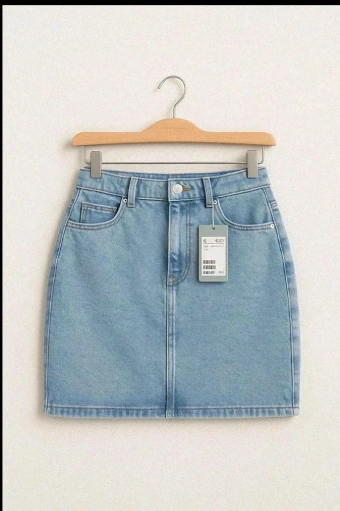 Jupe Mom en Jean - Taille Haute, Style Vintage 💙 - photo numéro 2