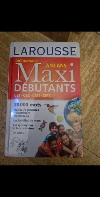 Dictionnaire Larousse Maxi Débutants