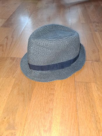 Chapeau marine couleur jeans 52 cm