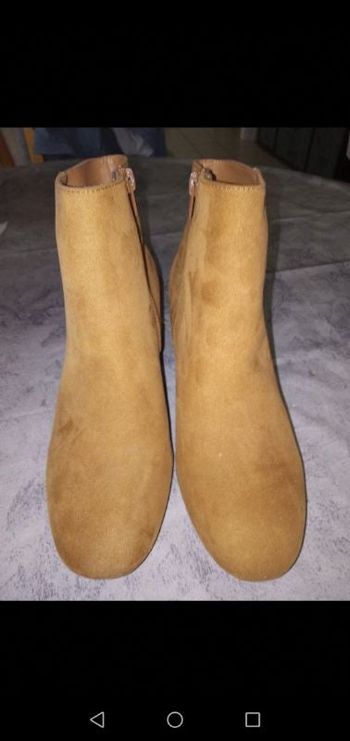 Bottines Camel