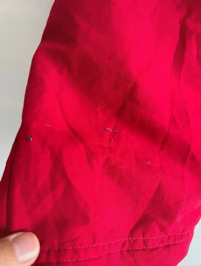 Doudoune Adidas sport vintage taille L (unisexe ) couleur rouge. - photo numéro 6