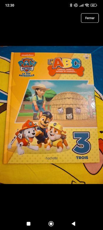 Pat patrouille chiffre 3