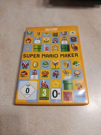 Jeu Super Mario maker wiiu