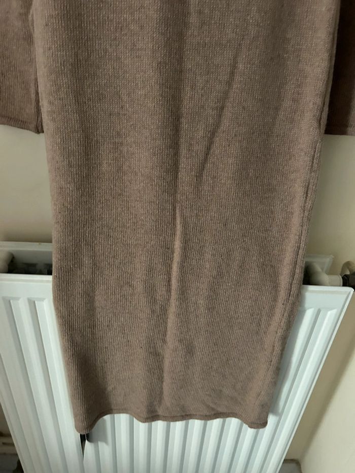 Robe pull, beige/marron clair, NA-KD - photo numéro 10