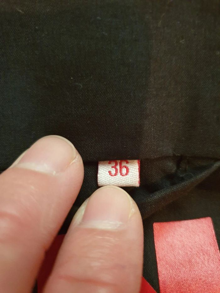 Veste imperméable Dorotennis noire taille 36 - photo numéro 4