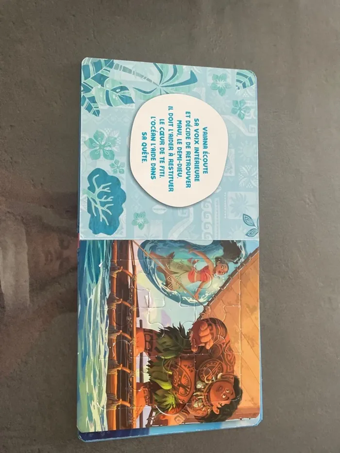 Livre puzzle vaiana - photo numéro 6