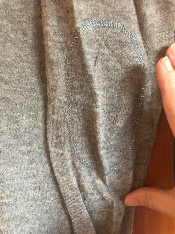 Magnifique pull fin gris Justeve 38 - photo numéro 3