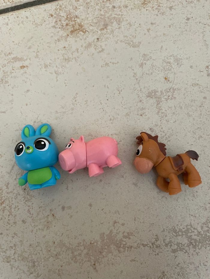 3 figurines Toy Story (Bunny, Bayonne, Pile Poil) - photo numéro 3